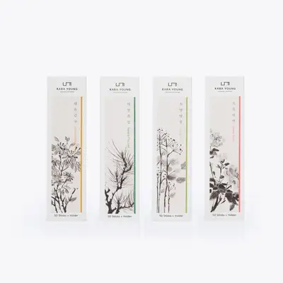 Carayoung Sasang Incense 4-Type Set