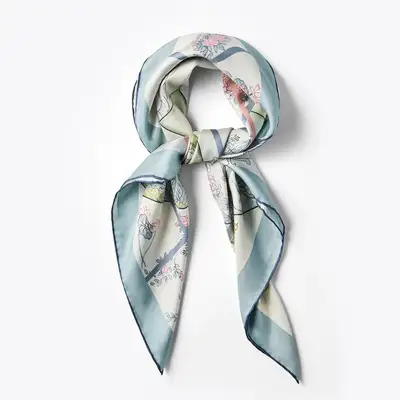 Happiness Road Silk Scarf