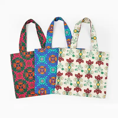 Peony Flower Art Bag