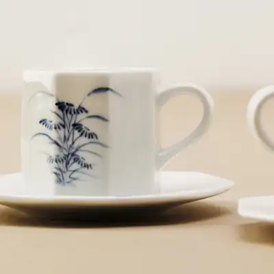 Faceted Espresso Cup Set (2p)