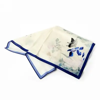 Butterfly Painting Cotton Handkerchief