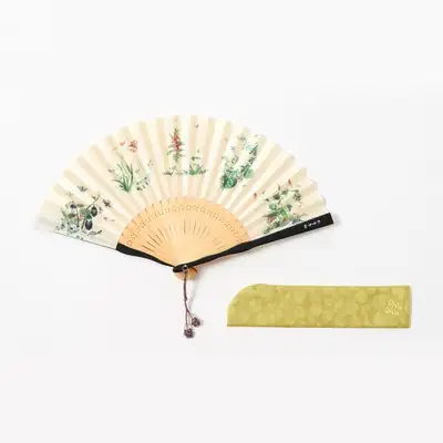 Insects and Plants Fan Set