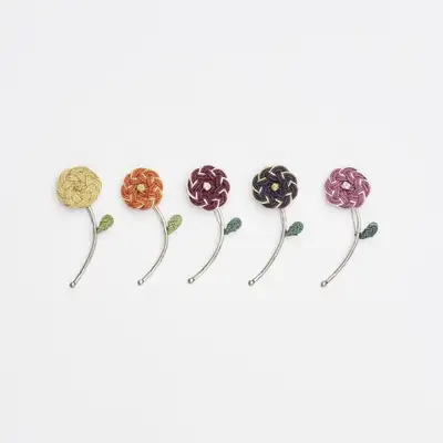 Camellia Brooch (5 Colors)