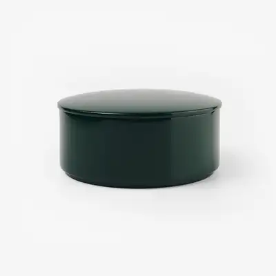 Lacquered Food Container (Green)