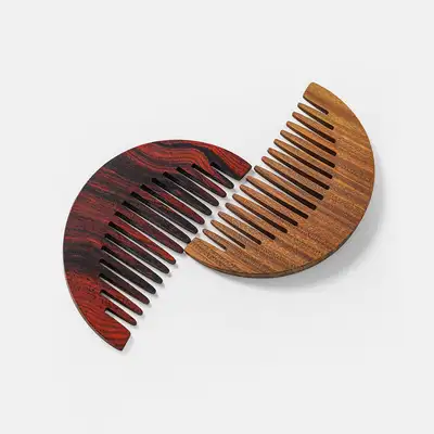 Half-Moon Wood Comb (Eolre Comb)