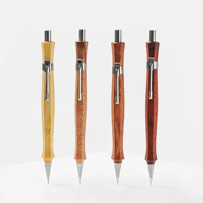 Hexagonal Wood Mechanical Pencil