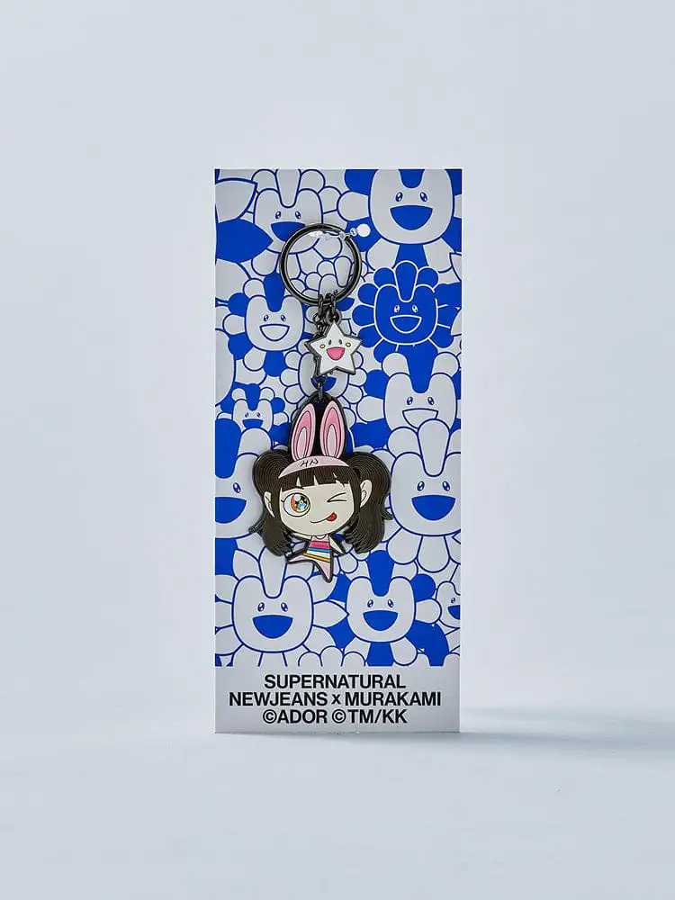 NewJeans x MURAKAMI メタルキーリング — 3