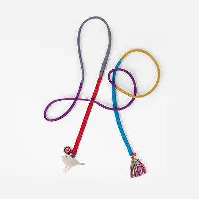 Sparrow Silk Necklace