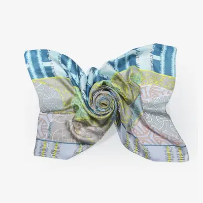 Taegeuk Pattern Silk Scarf - Sosseul