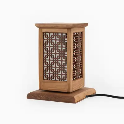 Traditional Swastika Window Lattice Mood Lamp