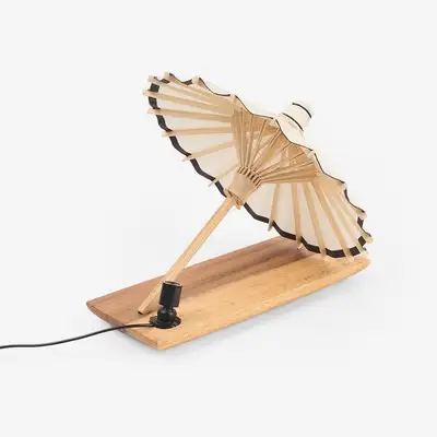 Miniature Hanji Umbrella Light Set