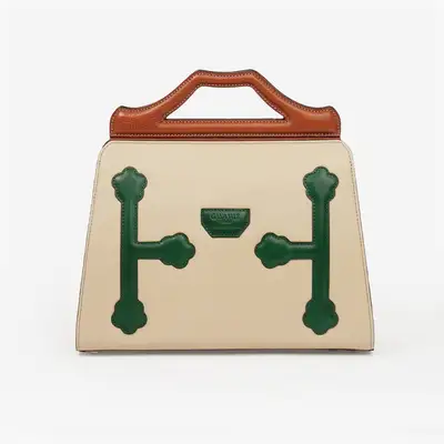 Hanbok Hanok Tote Bag (Beige)