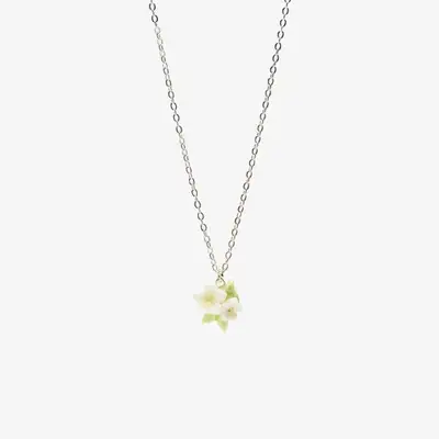 Buckwheat Flower Necklace (Promise)