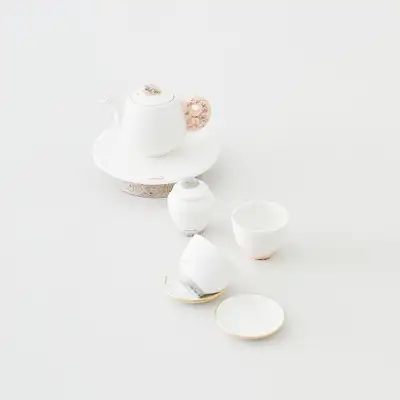 Cerastone 2-Person Tea Place Setting Set