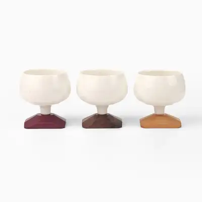 Goblet Wooden Leg Cup