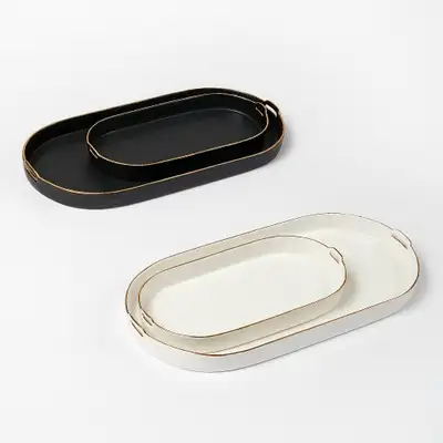 Oval Plate Set