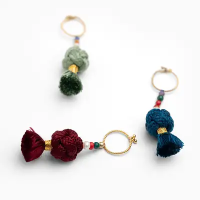 Wine Glass Holder (Yeonbong Knot)