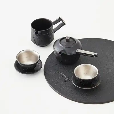 Hyunmugwang Trimmed Tea Ware Set