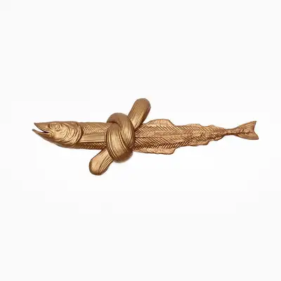 Good Luck Fish Pollock (Gold)