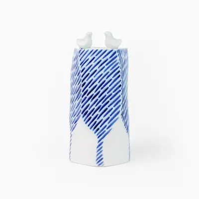 Small Forest Ceramic Vase