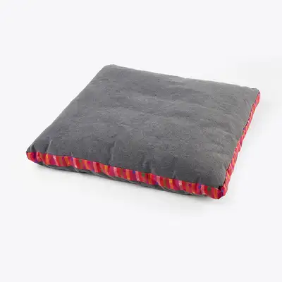 Ink Black Saekdong Floor Cushion