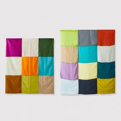 Patchwork Knee Blanket (1pc)