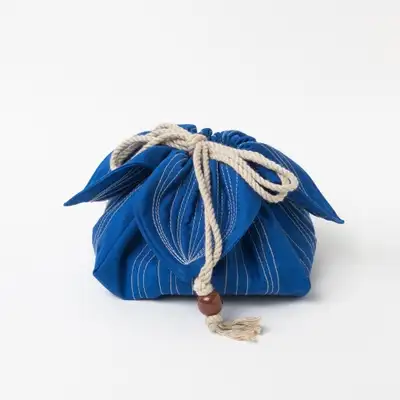 Nubi Flower Lucky Pouch - Blue