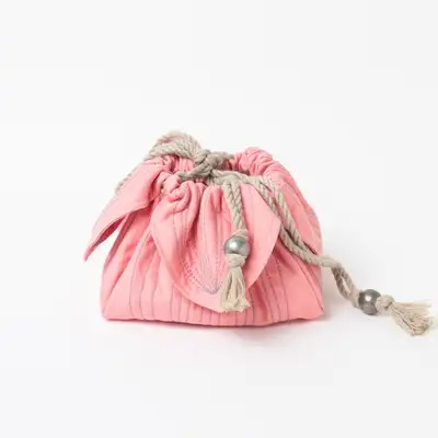 Nubi Flower Pouch - Pink
