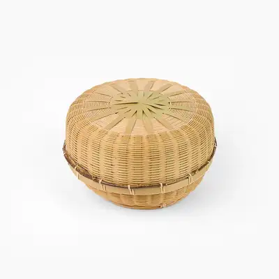 Round Bamboo Lunch Box (Chobaegi)
