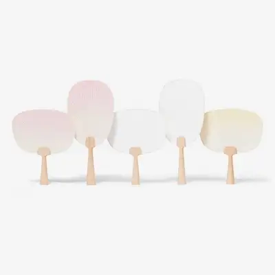 Forest Breeze - Hanji Fan (Curved)