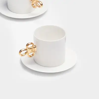 Gwido Knot Coffee Cup (Gold)