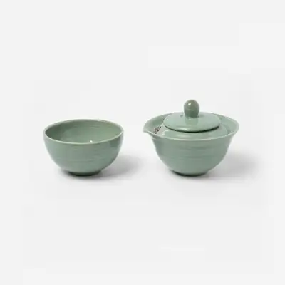 Single-Serving Lotus Tea Set