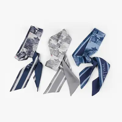 Modern Tile Mini Scarf