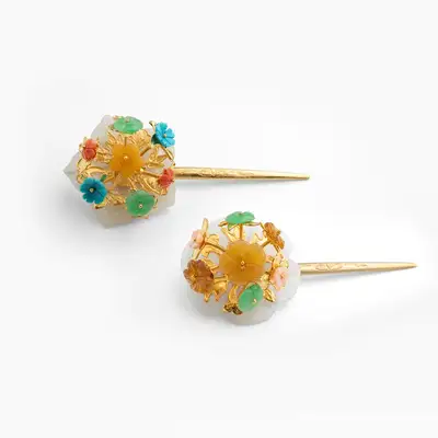 Tteolcham Back Hair Pin