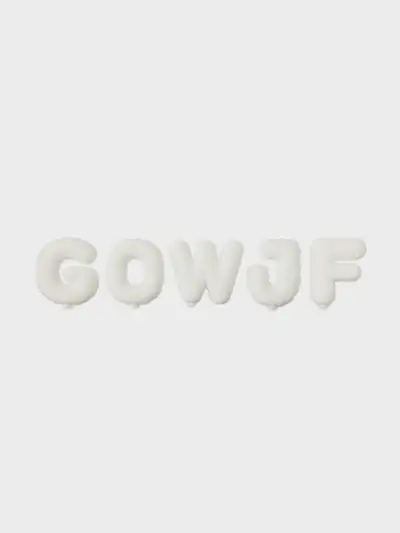 コレ アルファベット ステッカー ホワイト (オプション商品- F, G, J, O, W)