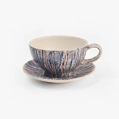 Snowy Cappuccino Cup