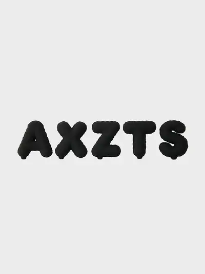 コレ アルファベット スティコン ブラック (オプション商品-A, S, T, X, Z)