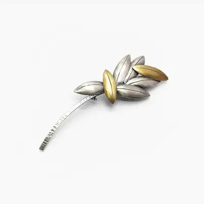 Leaf Brooch 3