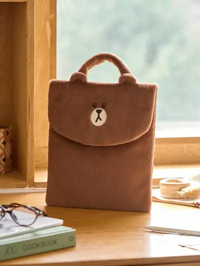 Line Friends Hug Brown Season 4 iPad Pouch