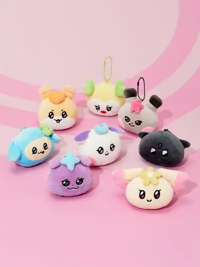 MIGHTEEZ Face Doll Keyring