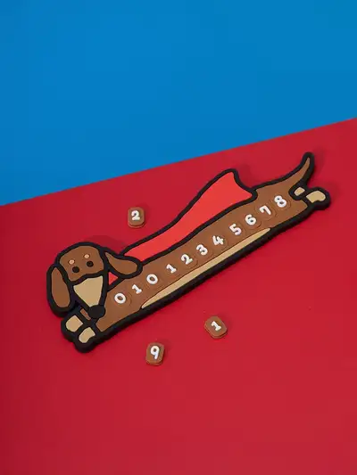 Joguuman Woody Hero Car Parking Number Plate