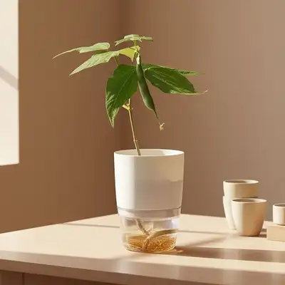 Plant Growing Kit Kidney Bean Pot Easy Sprout Seed Planting Cultivation Growth Science Observation Educational Tool Experiment Activity