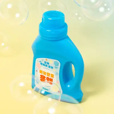 Durable Bubble Solution 250ml - Refill Liquid for Bubble Gun Toys