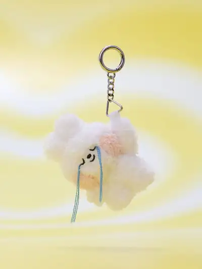 ラインフレンズ ミニニ 涙のコニニ ぬいぐるみ キーリング