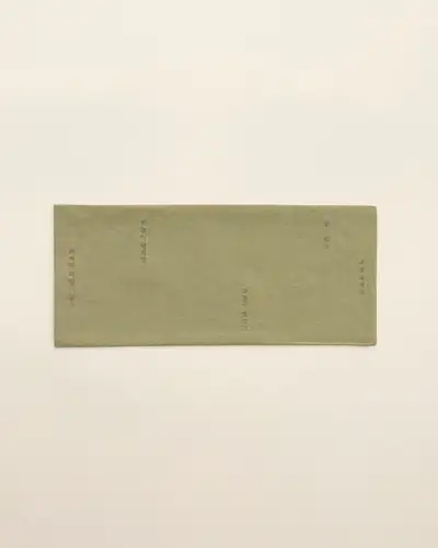 Self-Portrait Tea Mat - Khaki Green