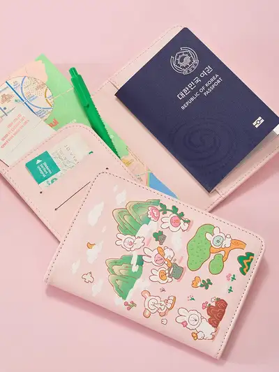 BT21 K-Rabbit Passport Case