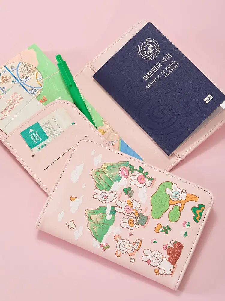BT21 K-Rabbit Passport Case — 1
