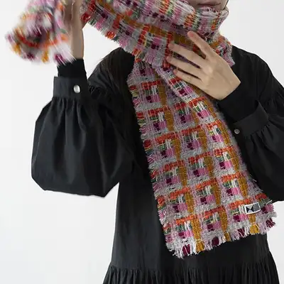 Kijihaba Scarf - Sakuragai Pink