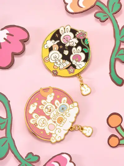 BT21 K-Rabbit Metal Magnet