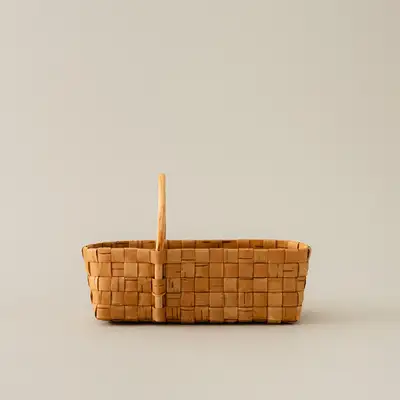 Birch Bark Masking Tape Basket